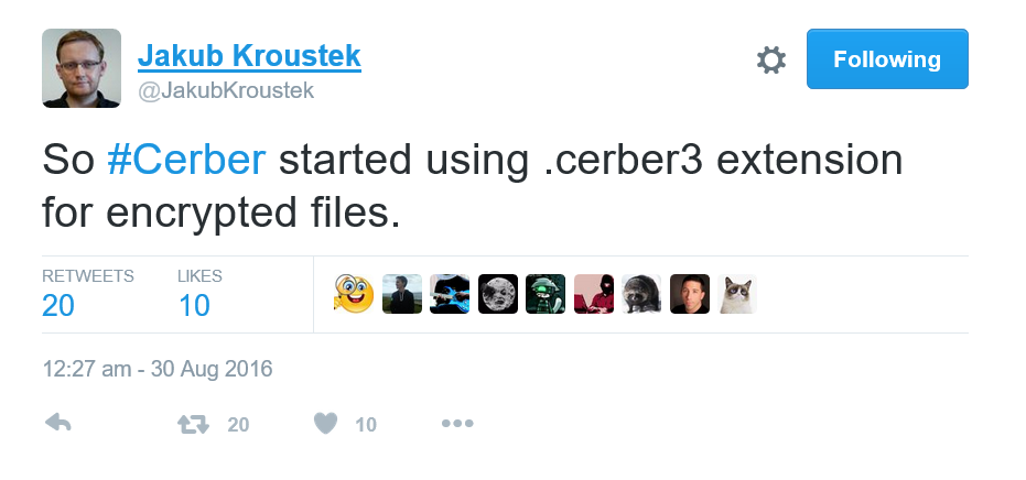 jakub-kroustek-twitter-cerber3-extension-bestsecuritysearch