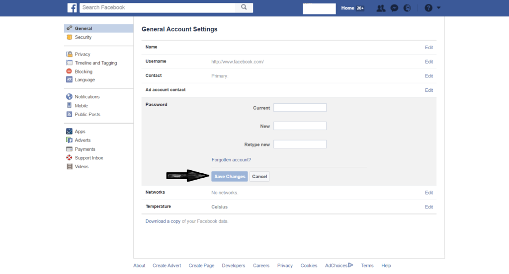 change-facebook-password-steps