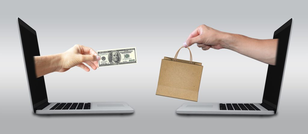 E-commerce online financial transaction image