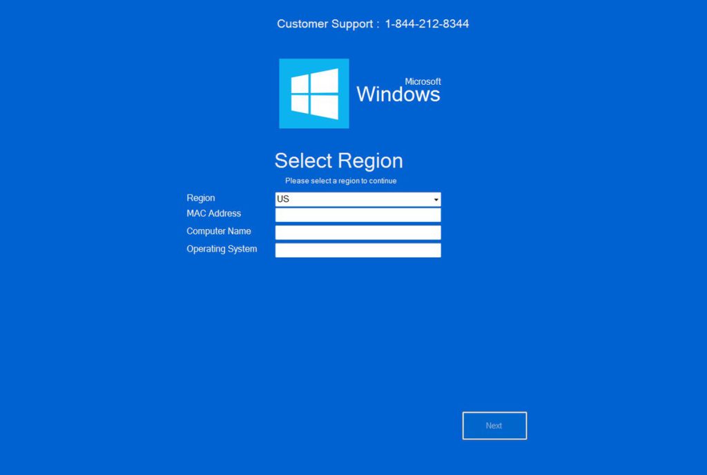 Microsoft Windows Locker image